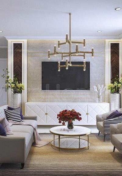  Trang trí phòng khách chung cư Vinhomes Central Park